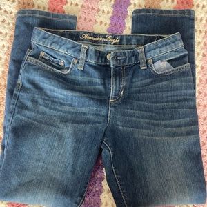 american eagle flare jeans.